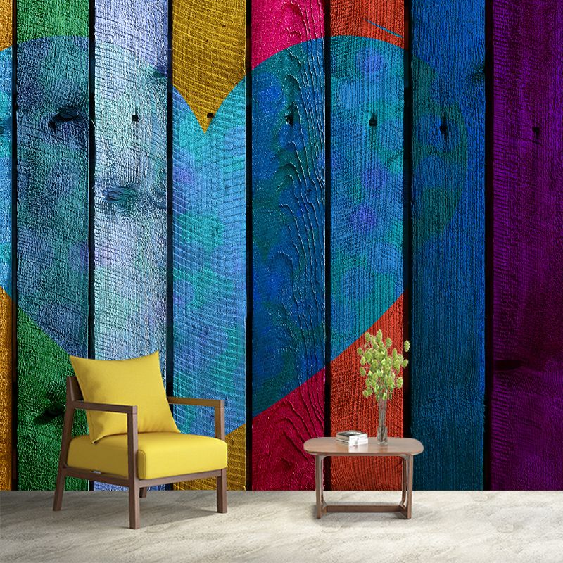 Environmental Modern Wallpaper Wood Texture Living Room Wall Mural