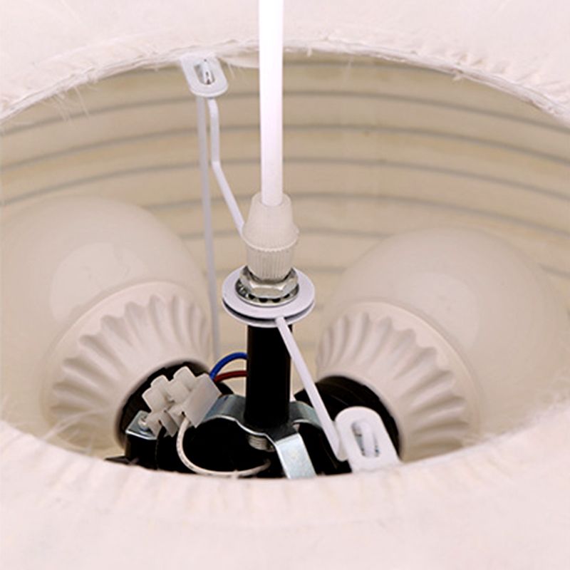 Eigentijdse bol kroonluchter hanger lichte veer gesuspendeerd verlichting voor slaapkamer