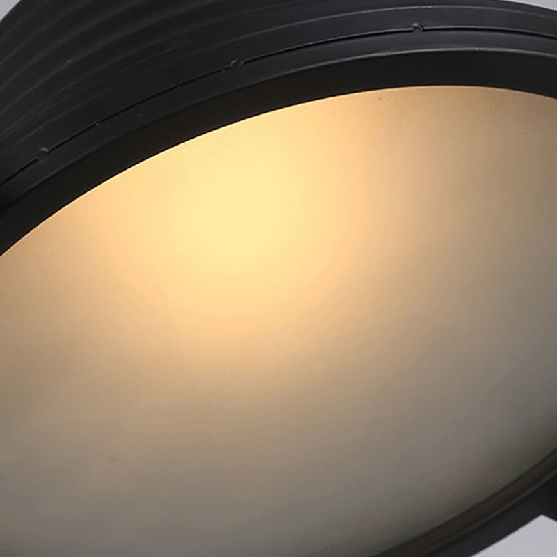 Luce a sospensione in metallo industriale a 1 luci a cupola lampada sospesa per caffetteria