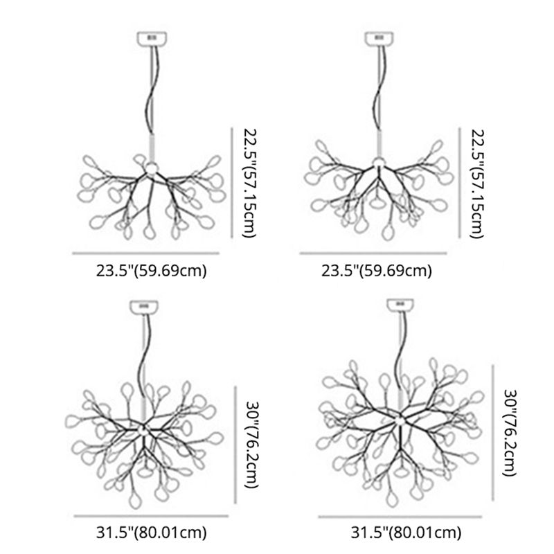 Lampade a LEDSHADE ACRILICO LAMBRICA ACRILICO in stile nordico in stile oro