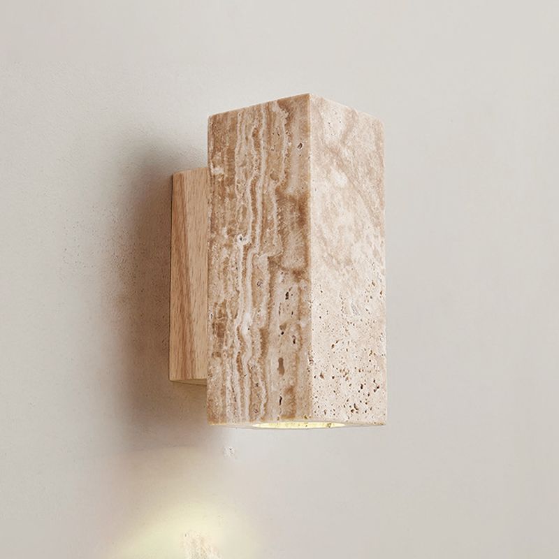 Modern Wall Light Fixture Minimalist Marble Wall Light Sconce for Bedroom