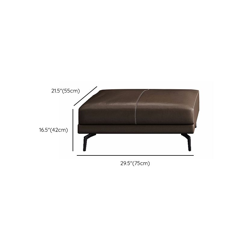 Vintage Sofa Dark Brown Pillows Rolled Arm Living Room Settee