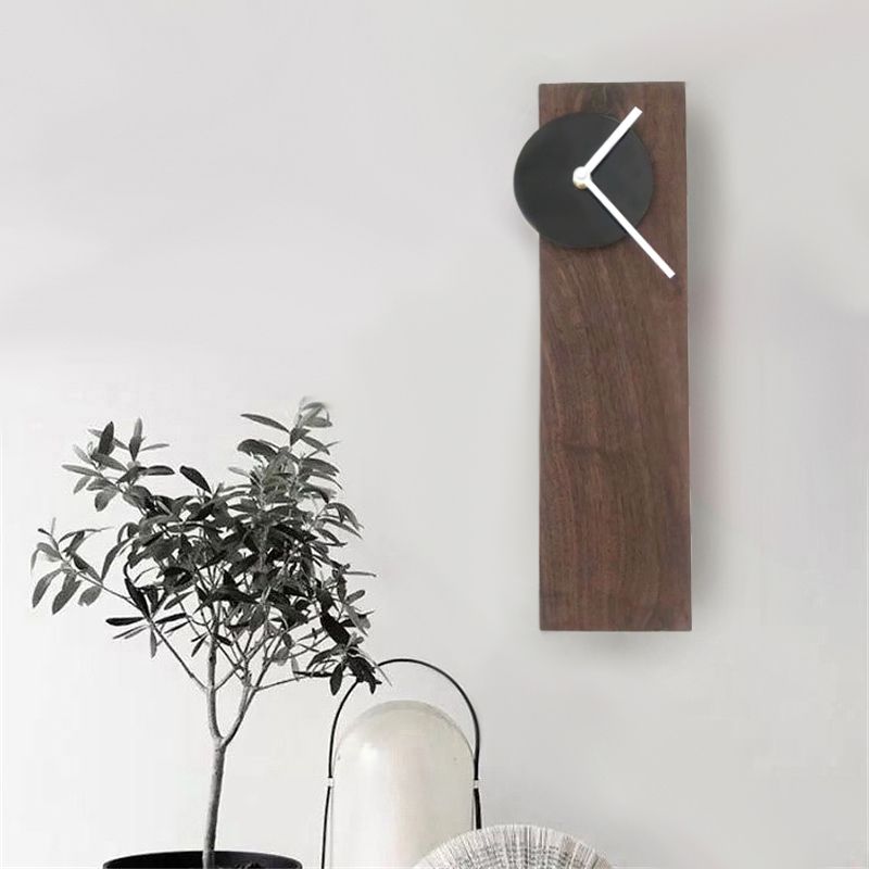 Lampe murale en bois de style contemporain Simplicité Géométrique Simplicité Murne Lumière pour la chambre