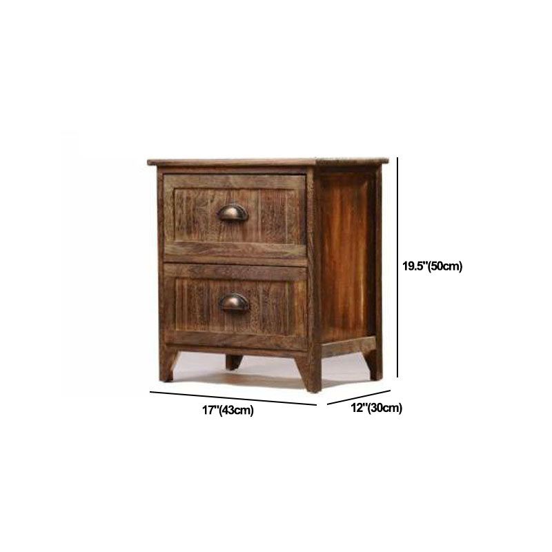 2 / 3 / 4 / 5 Drawers Wooden Lingerie Chest Retro Style Vertical Storage Chest Dresser