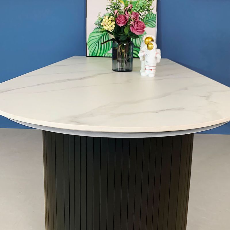 Simplicity Style Free from Dining Site Table Stone Home Dining Room Furniture