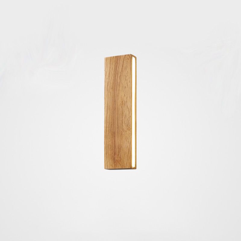 20,5 "/12.5" /8,5 "Modern moderna illuminazione a parete in legno di legno di legno
