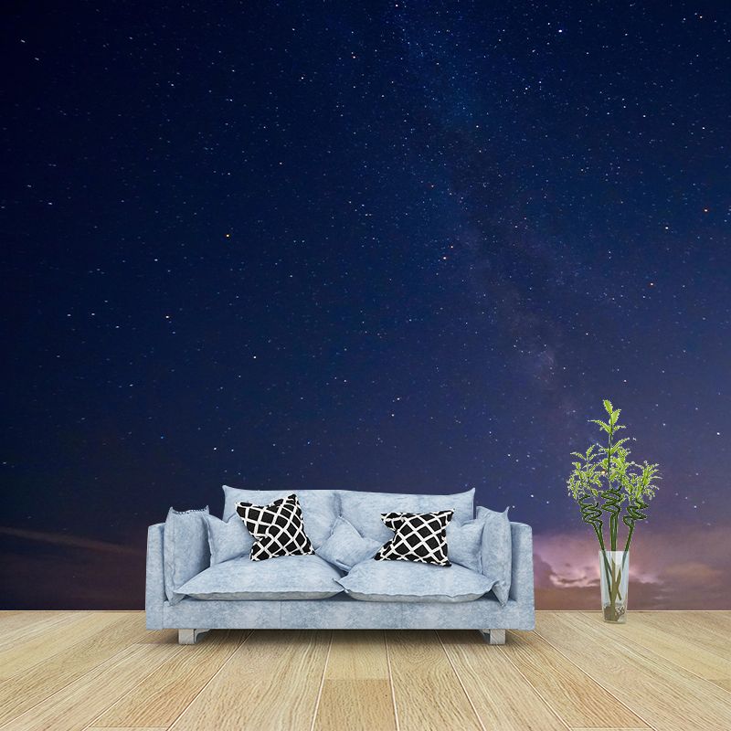 Sci-Fi Astronomy Wall Mural Wallpaper Stain Resistant Wall Decor for Room