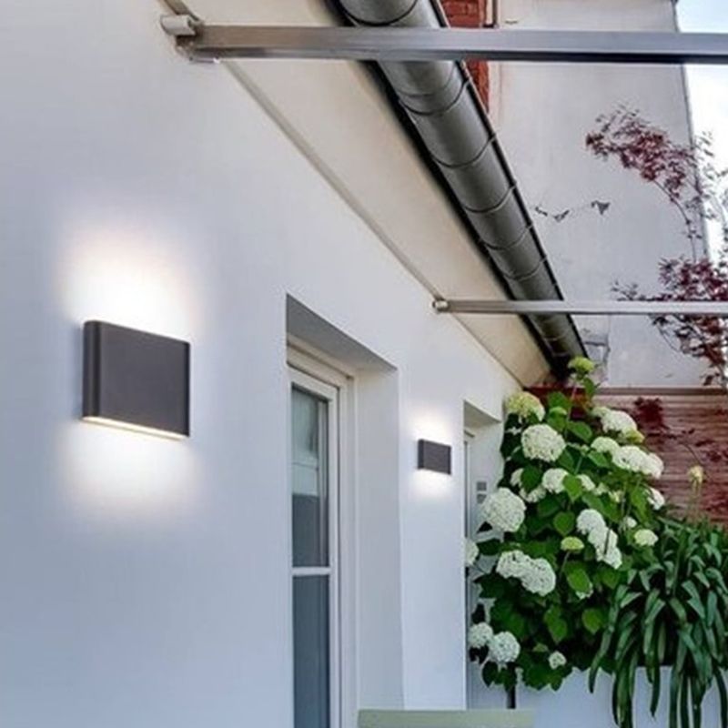 Op en neer verlichtingswandbevestiging verlichtingsarmatuur eenvoud waterdichte sconce licht voor woonkamer