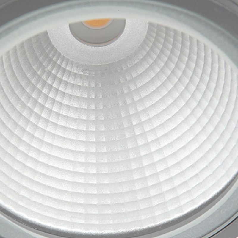 1-Light Flush Mount Light Fixture Traditional Cylindrical Close To Ceiling Light