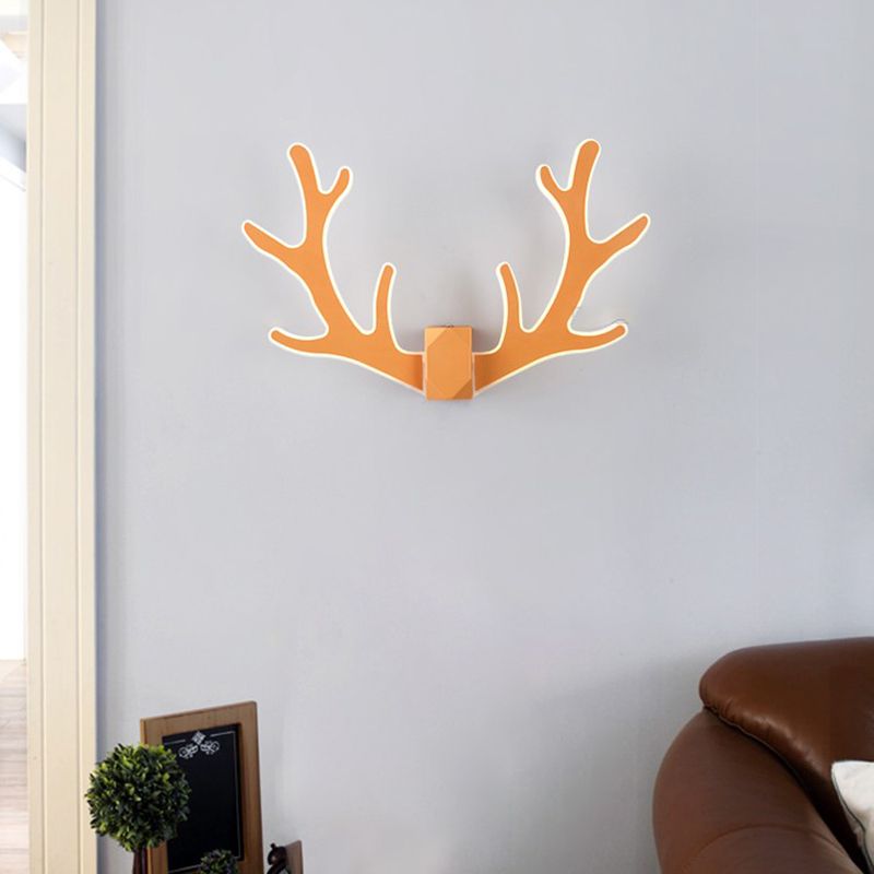 1-Light Geometric Wall Lights Modern Style Metal Wall Light Sconce