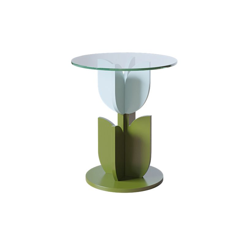 Nordic Round/Geometric Coffee Table Wooden Coffee or End Table