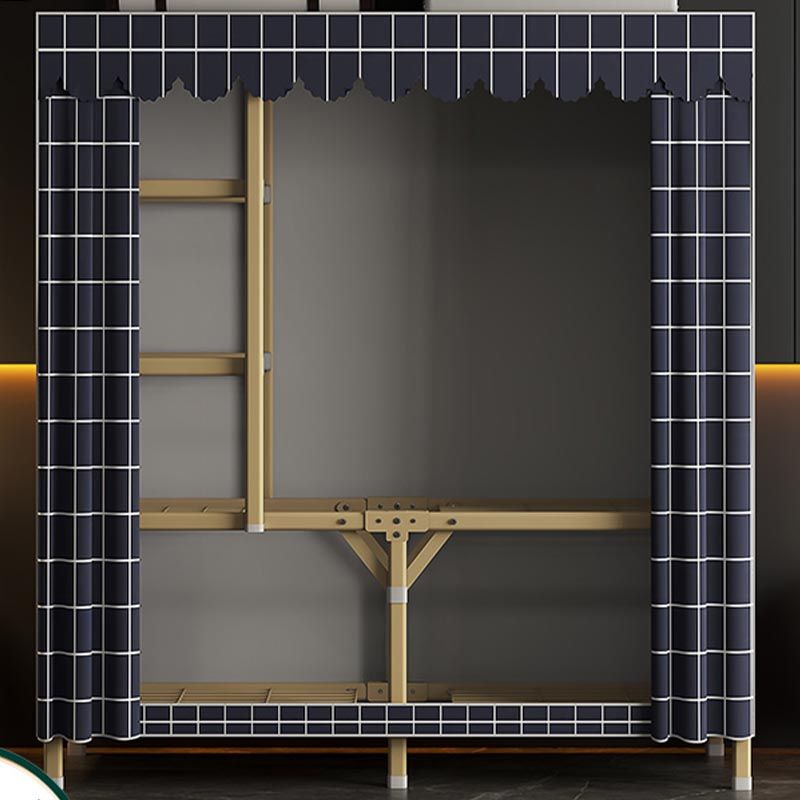 Metal Modern Cabinet for Bedroom Matte Finish Storage Cabinet