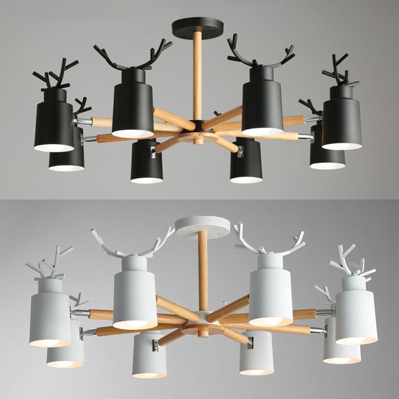 Geweihform Kronleuchter Lichter moderne Metallleuchterbeleuchtung