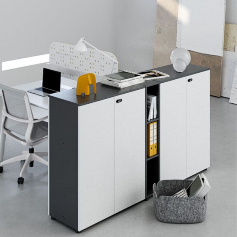 Storage Contemporary File Cabinet Wooden Frame Filing Cabinet
