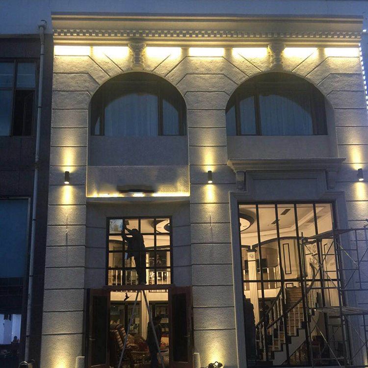 Lampe murale moderne lampe nordique simple, la teinte cylindrique, le luminaire mural pour extérieur