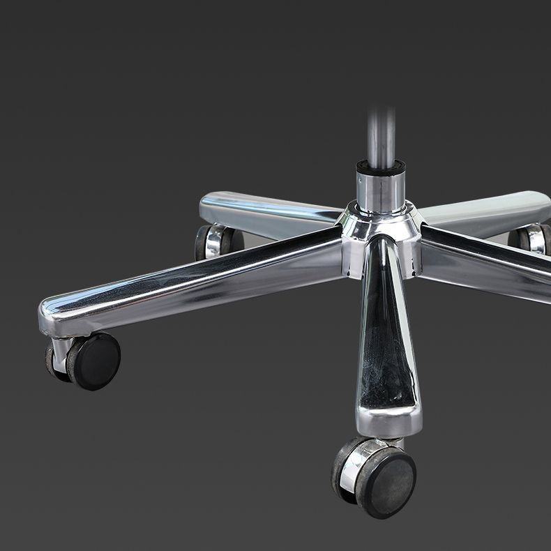 Contemporary Adjustable Faux Leather Chair Executive High Back Swivel Chair