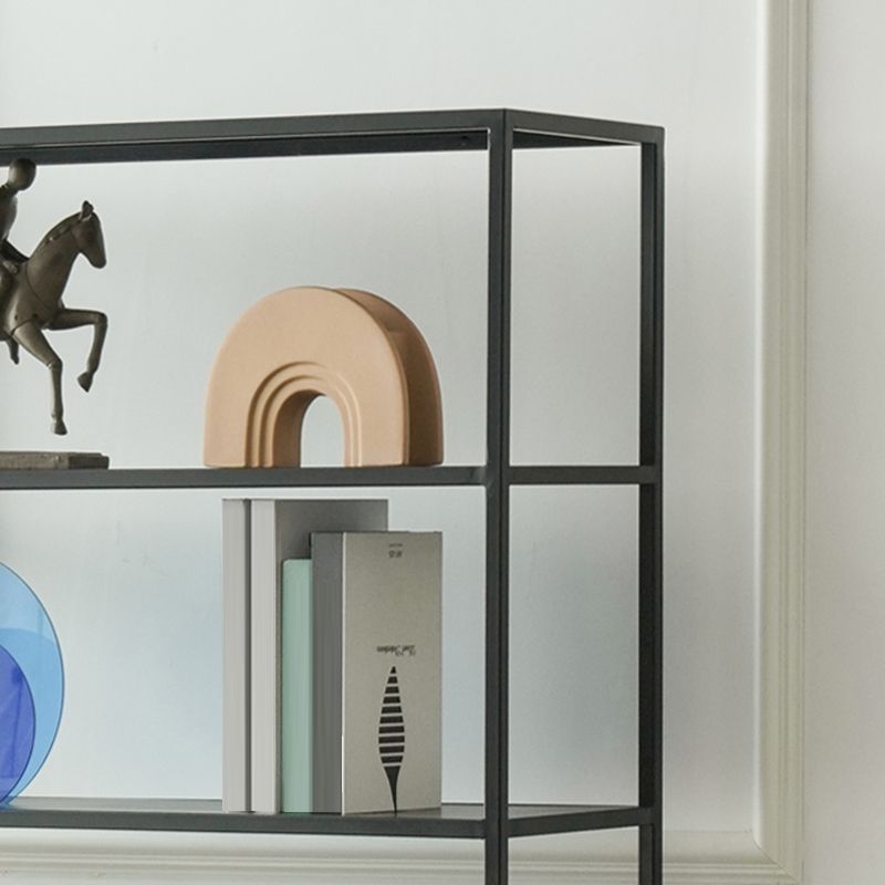 Industrial Style 5-Shelf Bookshelf Open Shelf Bookcase for Home Office