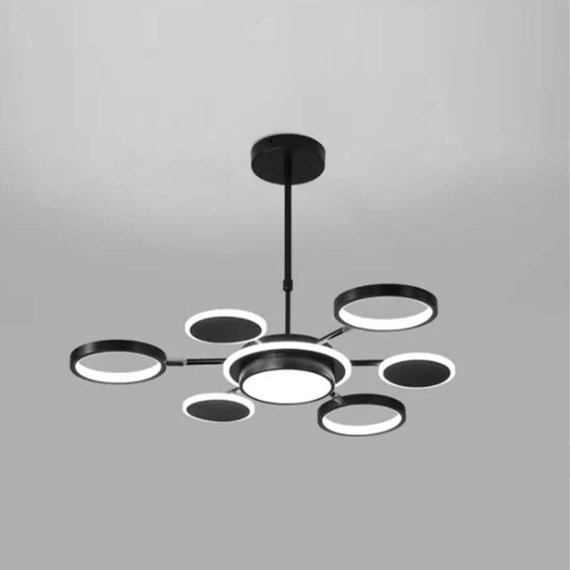 Eisenrahmen Kronleuchter Beleuchtungsbestand Moderner Kronleuchter anheizt Licht für Wohnzimmer