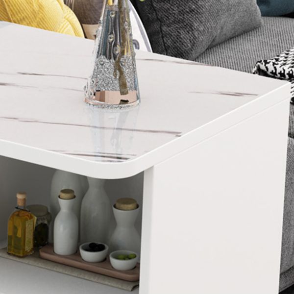 Contemporary Bar Dining Table Rectangle Wooden Counter Table