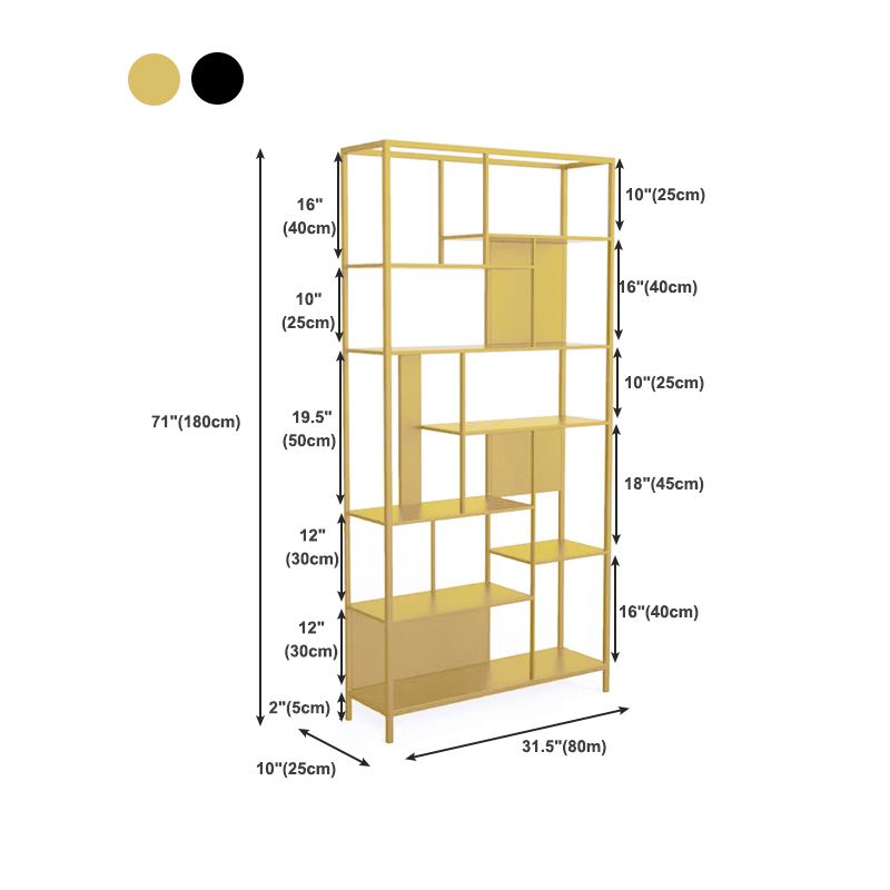 Libreria etagere in metallo aperto libreria moderna scaffale con ripiani