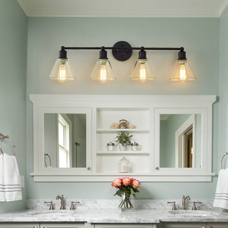 Prontine murale industriale accanto alla luce retrò vetro retrò luce da letto da letto per albergo