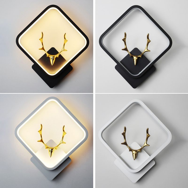 Nordic Metal Mur Light Geométric LED Murce Murce pour la chambre du salon