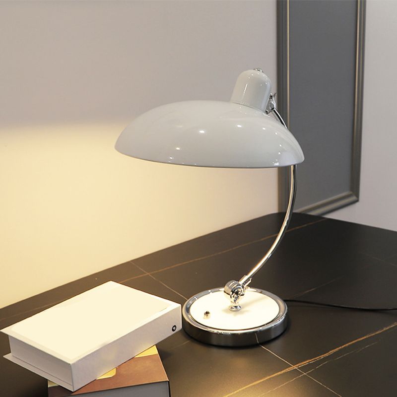 Moderne creatieve 1-licht tafellamp metalen koepel licht licht voor woonkamer