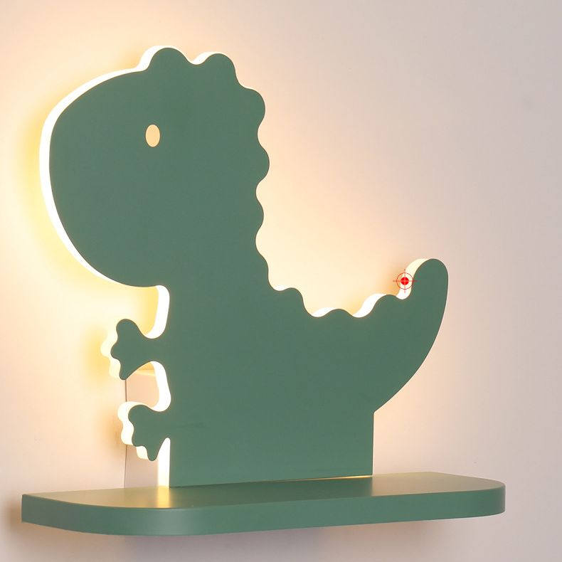 1 luminaire de luminaire luminaire créatif appliques en plastique de style macaron pour chambre à coucher