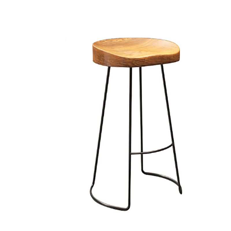 Industrial Bar Table Set 1/7 Pieces Solid Wood Bistro Set for Indoor