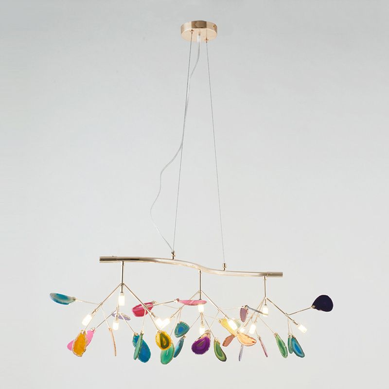 Modern Firefly Island Pendant Lights Metal Multiple-Light Island Light Fixtures