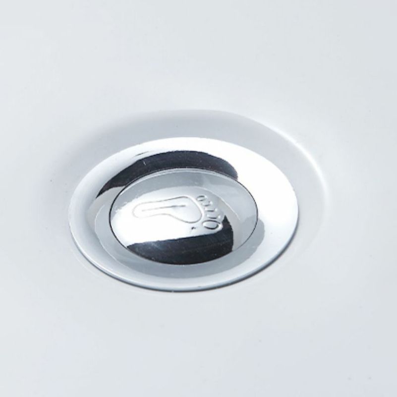 Modern Style Freestanding Soaking Bathtub Single Slipper Acrylic Bathtub for Bathroom