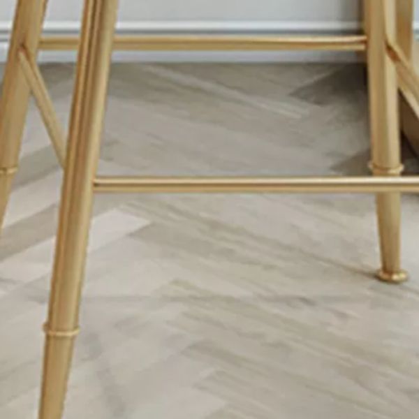 Glam 1/3/7 Pieces Bar Table Set Rectangle Stone Counter Table with High Stools