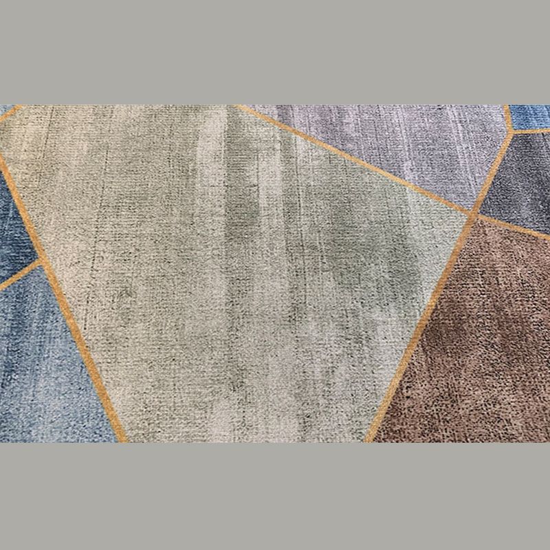 Mindicaliste Boho Modèle Tribal Modèle Polyester Tapis résistant Haule intérieur pour le salon