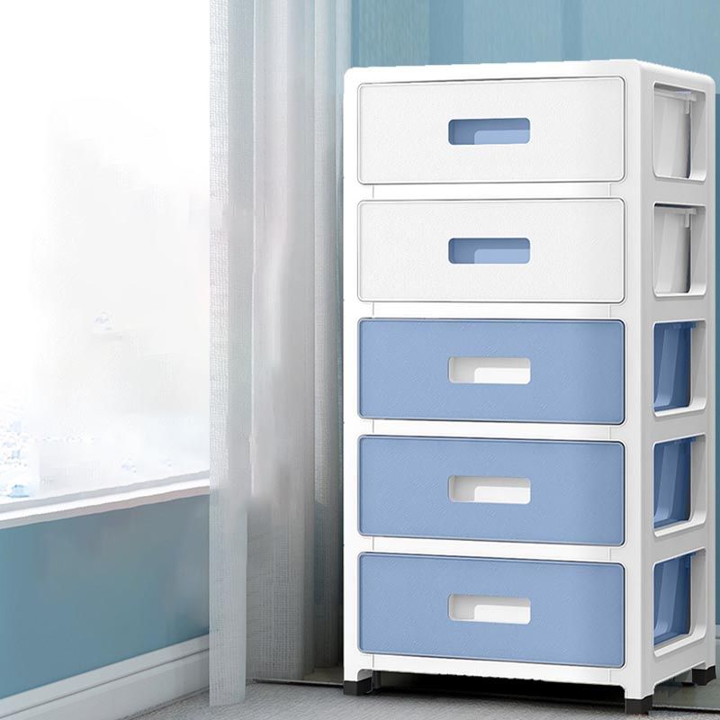 Non-Hanging Armoire with Drawer Contemporary Storage Cabinet