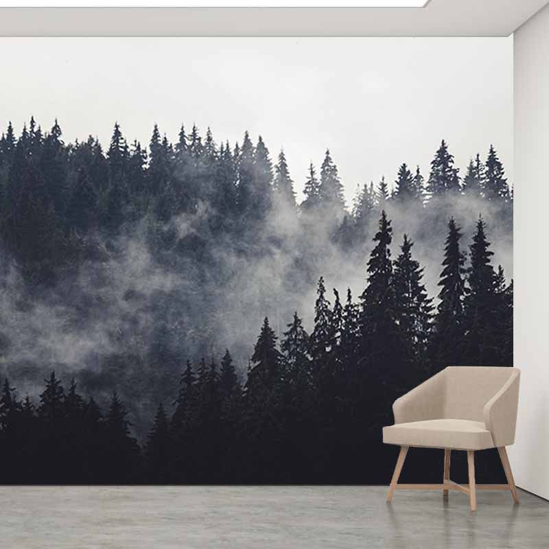 Forest Landscapes Mildew Resistant Wall Mural Wallpaper Pattern for Home Decor