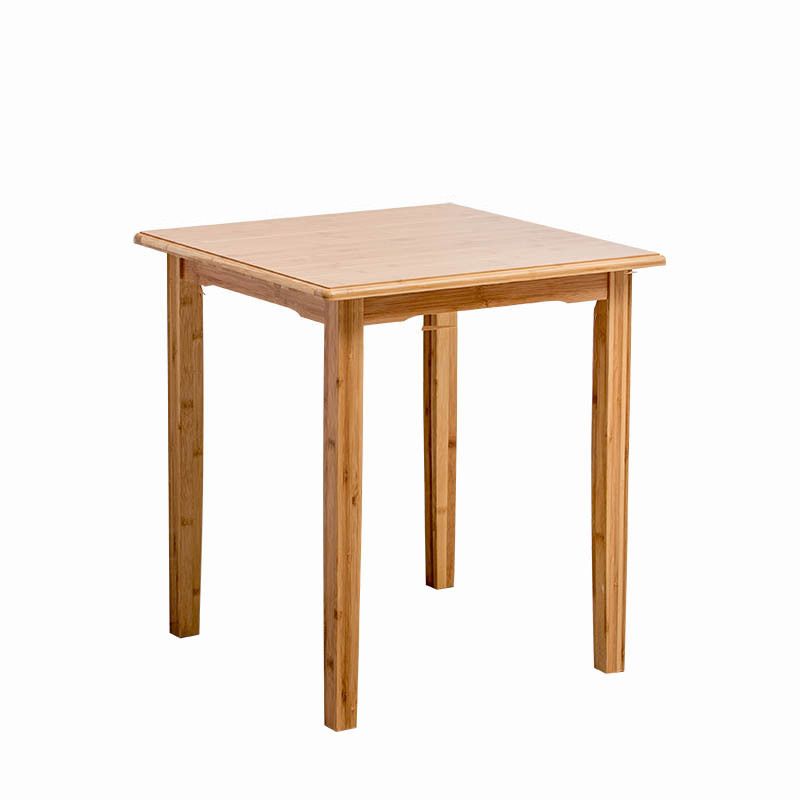Nordic Rectangular Wooden Coffee Table 4 Legs Natural Cocktail Table