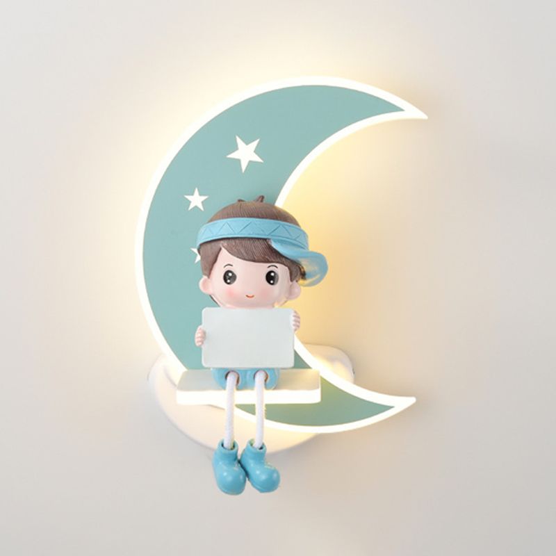 1-Light Geometric Wall Mount Light Modern Style Metal Wall Lighting Ideas