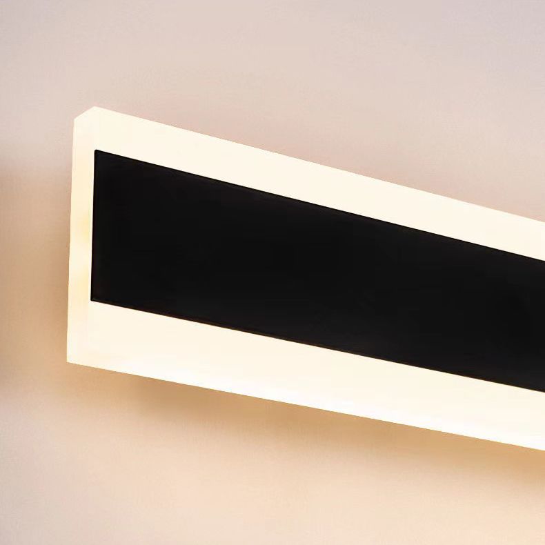 Lineare Form Metallwandbeleuchtung moderner Stil Einer Licht Wandleuchte Leuchte