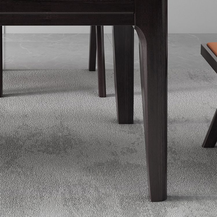 4 Legs Dining Table Sintered Stone Top Table for Home Kitchen Dinner