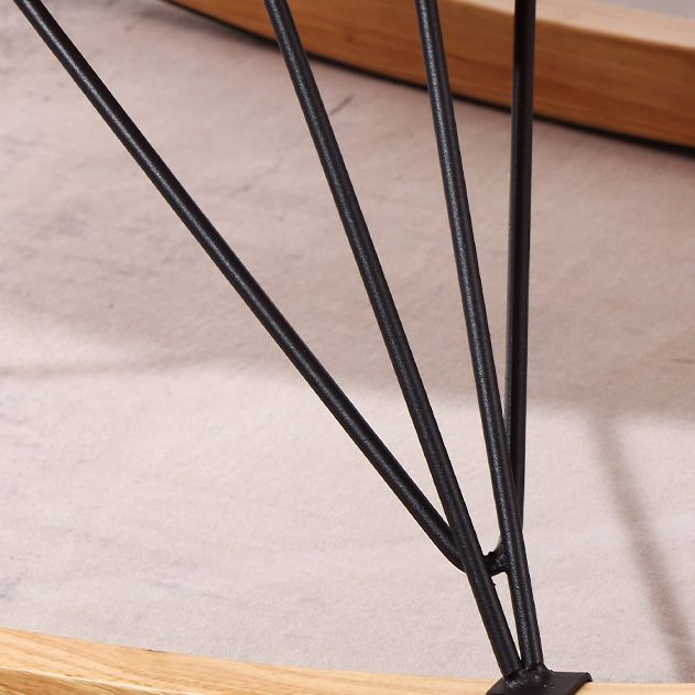 Leisure Chaise Upholstered Lazy Sofa Chair Modern Home Rocking Chair