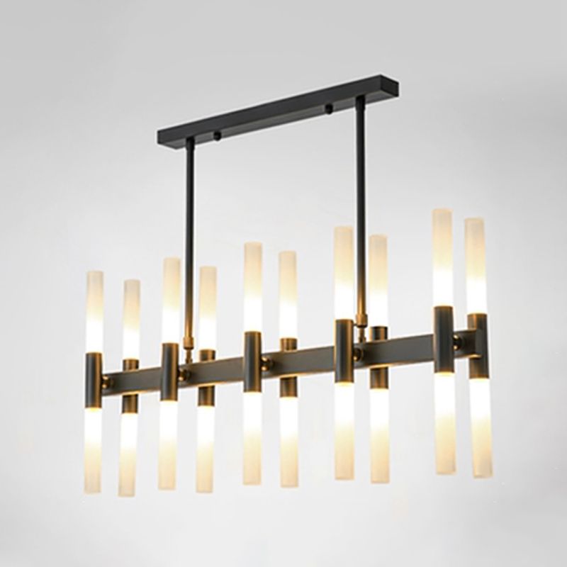 Moderner LED -Insel Leichtfutterraum Einfaches Hängslampenvorricht