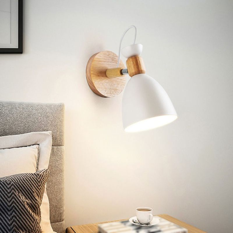 Geometric Shape Metal Sconce Light Modern Style Wall Sconce Light for Living Room