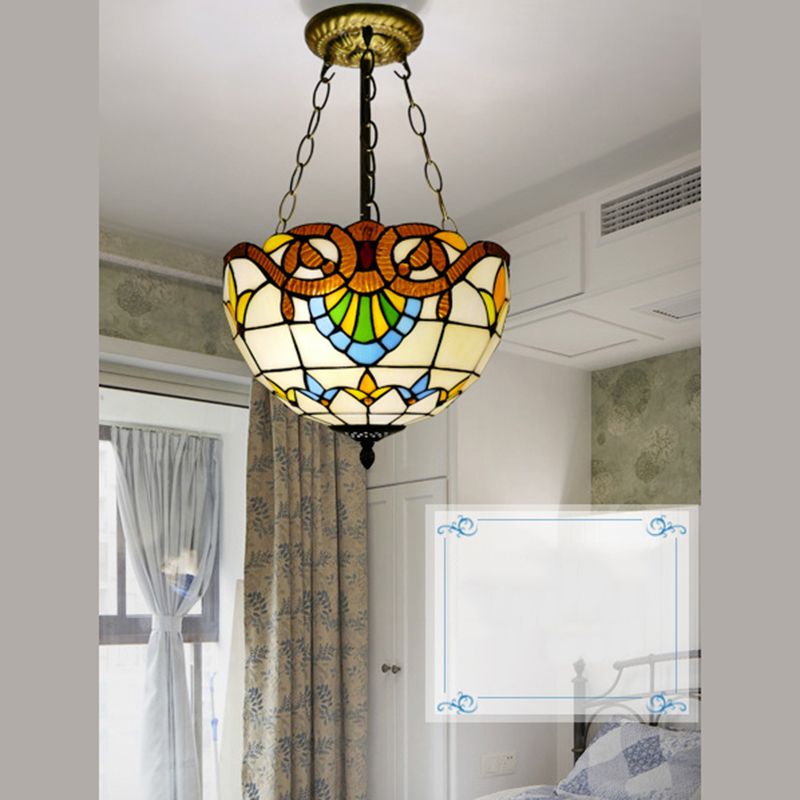 Éclairage de lustre en forme