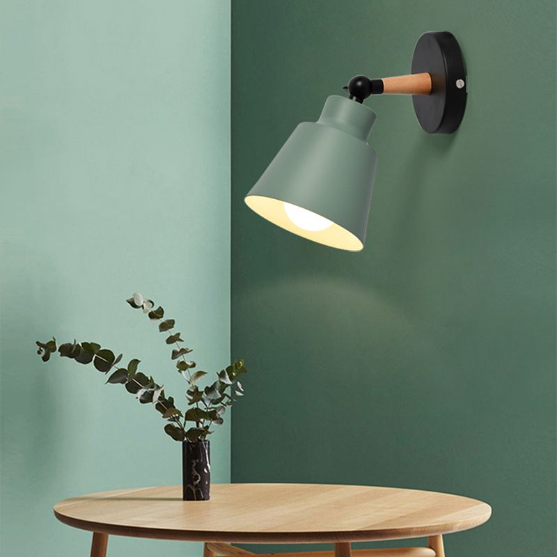 Geometric Shape Metal Sconce Light Modern Style Wall Sconce Light for Dining Room