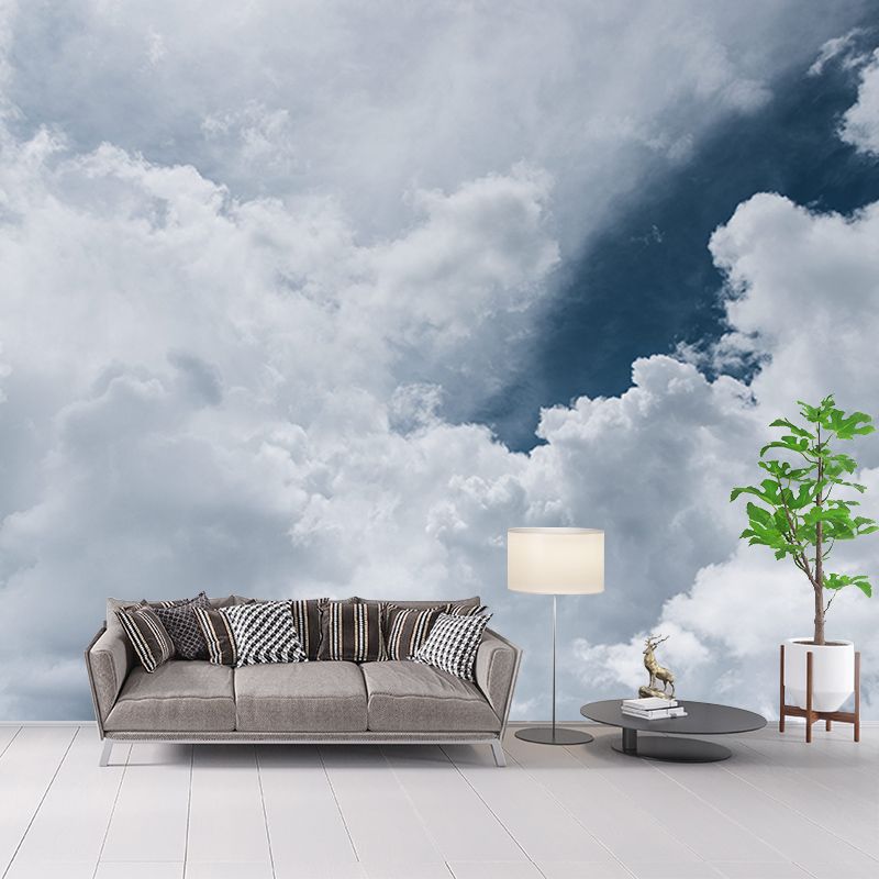 Sky Texture Mildew Resistant Mural Wallpaper Indoor Wall Mural
