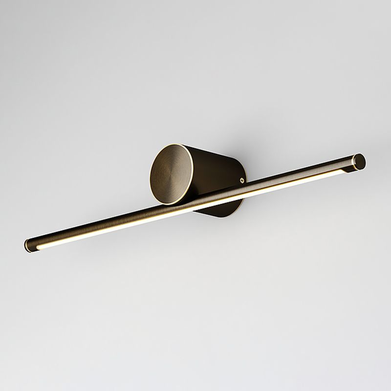 Accesorio de iluminación de pared lineal luminina de montaje de pared LED simple