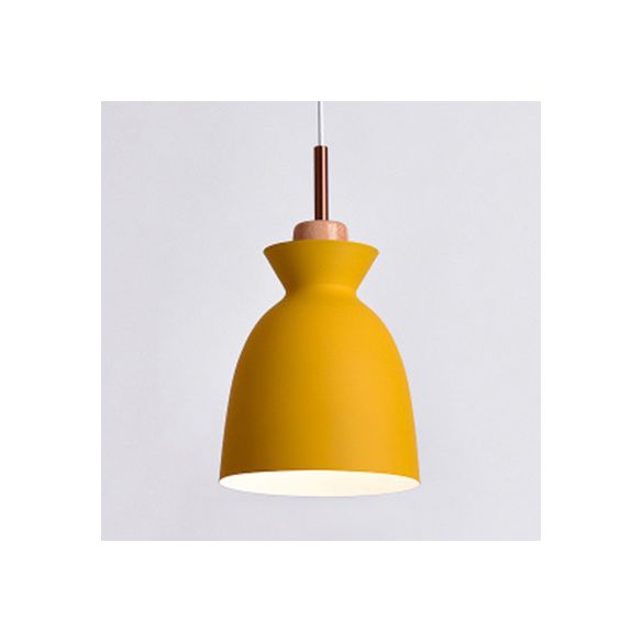 Nordic Style Hanging Lighting with Shade Aluminum Single Head Pendant Lamp for Porch