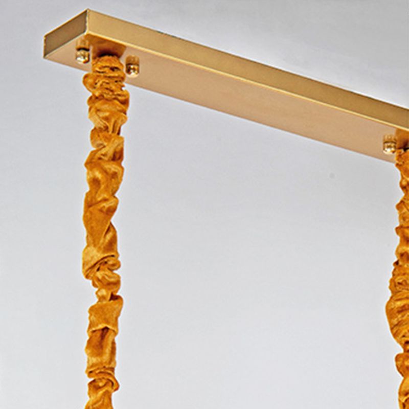 Isla colgante techo colgante iluminación de cristal vestíbulo de dormitorio luz del hotel