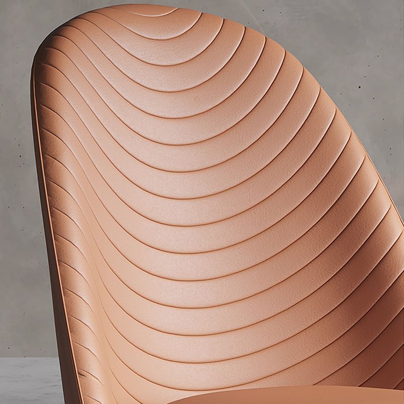 Contemporary Metal Dining Chair Dining Armless Chair for Restaurant Use
