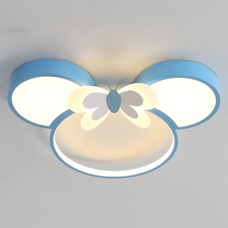Modern Style LED Ceiling Lights Lovely Cartoon Flush-mount Lamp for Kid's Room